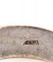 Ezüst (Ag) gyűrű, jelzett, gyűrű mérete: 50, 4 g / Silver ring