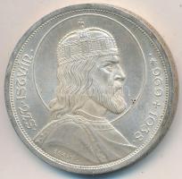 1938. 5P Ag "Szent István" T:1-,2 Adamo P8.1
