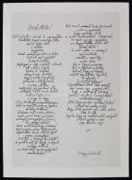 Würtz Ádám huszonöt rajza József Attila születésének 70. évfordulójára. Szerkesztő Sik Csaba. Bp., 1...