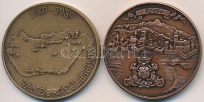 Bognár György (1944-) 1989. "20 éves a Magyar Éremgyűjtők Egyesülete / 1969-1989 Vándorgyűlései...