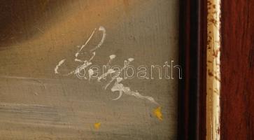 Széchenyiné Varga Szidónia (1965-): Virágcsendélet. Olaj, farost, jelzett, keretben, 25×20 cm