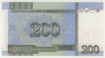 Észak-Korea 1994. (2005) 200 Won "SPECIMEN 00000" T:I