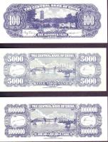Kína 1945. Central Bank 7 klf db T:I