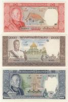 Laosz 1963-1975. 20K-5000K 7klf db komplett sor T:I