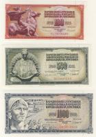 Jugoszlávia 1968-1986. 5-1000 Dinar 7klf db T:I
