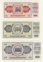 Jugoszlávia 1968-1986. 5-1000 Dinar 7klf db T:I