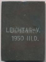 Martinelli Jenő (1886-1949) 1950. "UTE (Újpesti Torna Egylet) 60 év / Leichtag - V 1950 III.D.&...