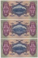 1930. 100P (3x) sorszámkövetők T:I-