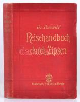 Posewitz Tivadar: Reisehandbuch durch Zipsen, Hohe Tátra und Zipser Mittelgebirge. [A Szepesség, Magas-Tátra és Szepességi Középhegység.]  Budapest, 1898. Franklin-Verein. XVI + 336 + [4] p. + 2 t. (ebből egy színes, dupla oldalas, egy kihajtható) + 10 térkép (ebből 8 színes kőnyomat, abból 5 kihajtható, 1 dupla oldalas) + 1 táblázat (kihajtható) + 1 mell. (hiányzik!). A csúcsok megmászásáról szóló részt Dénes Ferenc írta. A térképek és táblák szövege magyar nyelvű. Díszesen aranyozott, vaknyomásos, Baedeker-t utánzó piros kiadói egészvászon kötésben, jó állapotban / Travel book with many litho maps (one missing)