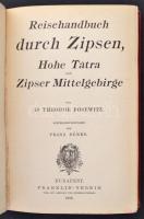 Posewitz Tivadar: Reisehandbuch durch Zipsen, Hohe Tátra und Zipser Mittelgebirge. [A Szepesség, Mag...