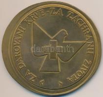 Csehország DN "Jan Jansky / Véradás" kétoldalas érem (73mm) T:2
Czech Republic ND "J...