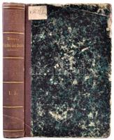 A. Moser: Zeitschrift für Kapital und Rente. I-II. Stuttgart, 1864, Verlag von Vilhelm Nietzschke. 248+295 p. Korabeli kopottas félvászonkötésben. Érvénytelen könyvtári pecsétekkel.