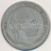 1869GYF 20kr Ag "Magyar Királyi Váltó Pénz" T:3,3- Adamo M11.1