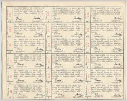 Budapest 1919. "Az Immobilia Ingatlan Forgalmi Részvénytársaság" részvénye 400K-ról, szelv...