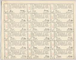 Budapest 1919. "Az Immobilia Ingatlan Forgalmi Részvénytársaság" részvénye 400K-ról, szelv...