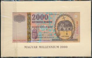 2000. 2000Ft "Millennium" eredeti bontatlan csomagolásban T:I
