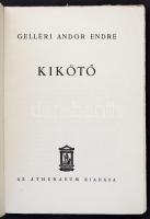 Gelléri Andor Endre: Kikötő. Bp., 1935, Atheneum. 152 p. Illusztrált kiadói papírborítékban. Első ki...