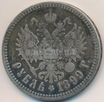 Orosz Birodalom 1899. 1R Ag "II. Miklós" T:3
Russian Empire 1899. 1 Rouble Ag "Nicho...