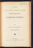 A Budapesti Kir. Magy. Tudomány- Egyetem könyvtárának czímjegyzéke. XVIII. 1893.-dik évi gyarapodás....