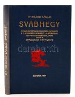 Dr. Siklóssy László: Svábhegy. A svábhegyi nyaralásnak száz esztendős és a Svábhegyi Egyesület Alapításának Negyven Esztendős emlékére kiadta a Svábhegyi Egyesület. Bp., 1929, Athenaeum. REPRINT!! 1987, Kossuth Nyomda. Kiadói egészvászon kötés, jó állapotban.