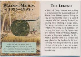 Ausztrália 1995C 1$ "Waltzing Matilda" díszkiadásban T:1-
Australia 1995C 1 Dollar "...