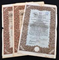 Budapest 1918. "Magyar Korona Országai 5 1/2%-kal kamatozó Járadékkölcsön" államadóssági k...
