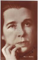 1940 Basilides Mária színésznő aláírt képeslapja