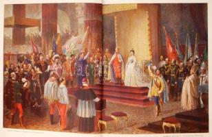 Szalay József-Baróti Lajos: A magyar nemzet története. I-IV. köt. Bp. 1895-1898, Lampel. Rendkívül g...