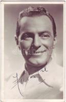 1940 Jávor Pál színész aláírt képeslapja