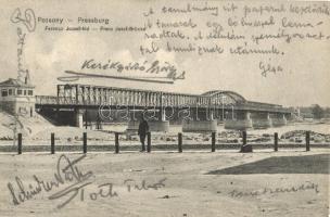 Pozsony, Pressburg, Bratislava; Ferencz József híd / bridge