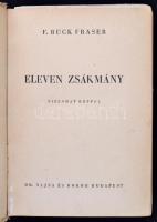 Frank Buck: Eleven zsákmány. Tizenhat képpel Bp., 1943, Dr. Vajna és Bokor. Kiadói kopottas, laza félvászonkötésben.