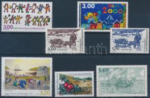 7 diff stamps, 7 klf bélyeg