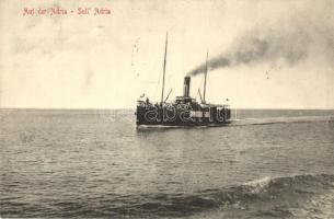 Auf der Adria / steamship