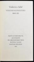 Vukovics Sebő visszaemlékezései 1849-re. Sajtó alá rendezte, az utószót és a jegyzeteket írta Katona...