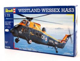 Revell Westland Wessex HAS3 műanyag helikoptermakett, 1:72, saját dobozában