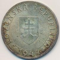 Szlovákia 1944. 10K Ag "Templomon kereszt" T:2,2- patina
Slovakia 1944. 10 Korun Ag &quot...