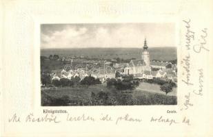 14 db RÉGI városképes képeslap, az Osztrák-Magyar Monarchia területéről, egy lap 1899-ből, egy cenzú...