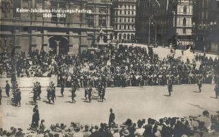 1908 Vienna, Wien; Kaiser-Jubiläums-Huldigungs-Festzug; Photographie von R. Lechner / Franz Josef's anniversary festival (EB)