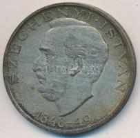 1948. 10Ft Ag "Széchenyi" T:2- patina
