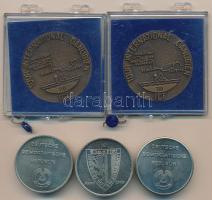 DN "Magyar Természetbarát Szövetség / Nemzetközi Duna Túra" Br emlékérem plasztiktokban (4...