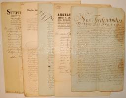 1810-1850 Oklevelek (7db)