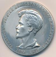Nagy József (1931-) 1973. "Spartacus Turisták Jubileumi Petőfi Emléktúrája 1823-1973" Al emlékérem (50mm) T:2,2-