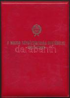 1984 Bp., Kiváló sajtómunkáért Török Vidornak adott honvédelmi miniszteri dicsérő oklevél