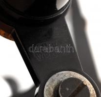 Ernst Leitz Eitz Wetziar fém mikroszkóp, hiányos, m: 15,5 cm