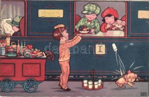 Children, train, Amag 0320. s: Margret Boriss (EK)