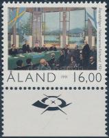 70 éves az autonómia ívszéli bélyeg, 70th anniversary of Autonomy margin stamp