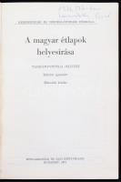 Kaszab Andor: A magyar étlapok helyesírása. Tankönyvpótló jegyzet. Második kiadás. Bp., 1971, Közgaz...