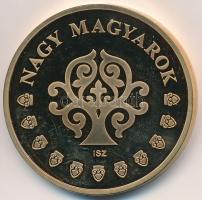 Ifj. Szlávics László (1959-) DN "Nagy Magyarok / Liszt Ferenc" aranyozott Cu emlékérem (40...