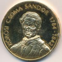 Bognár György (1944-) 1992. "Magyarok III. Világkongresszusa / Kőrösi Csoma Sándor" aranyo...