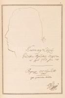 Árnyékrajzolatok. Rajzolta Kazinczy Ferenc maga' kezével 1784-1814. Bp., 1928, Könyvbarátok Szö...